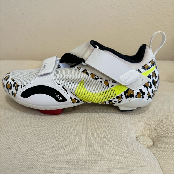 Nike Superrep Bike Cycle Shoes leopard 8 - Picture 2 of 10